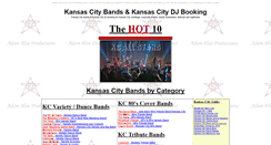 Desktop Screenshot of kansascityband.com